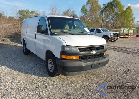 2018 Chevrolet Express 2500 Work Van from USA, damaged, VIN 1GCWGAFB0J1190480